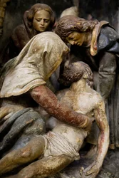 Retable, panneau droit, (détail)